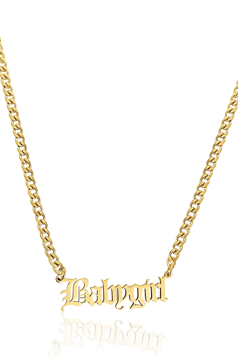 Swoosh Pendant Chain - Deets Jewelry